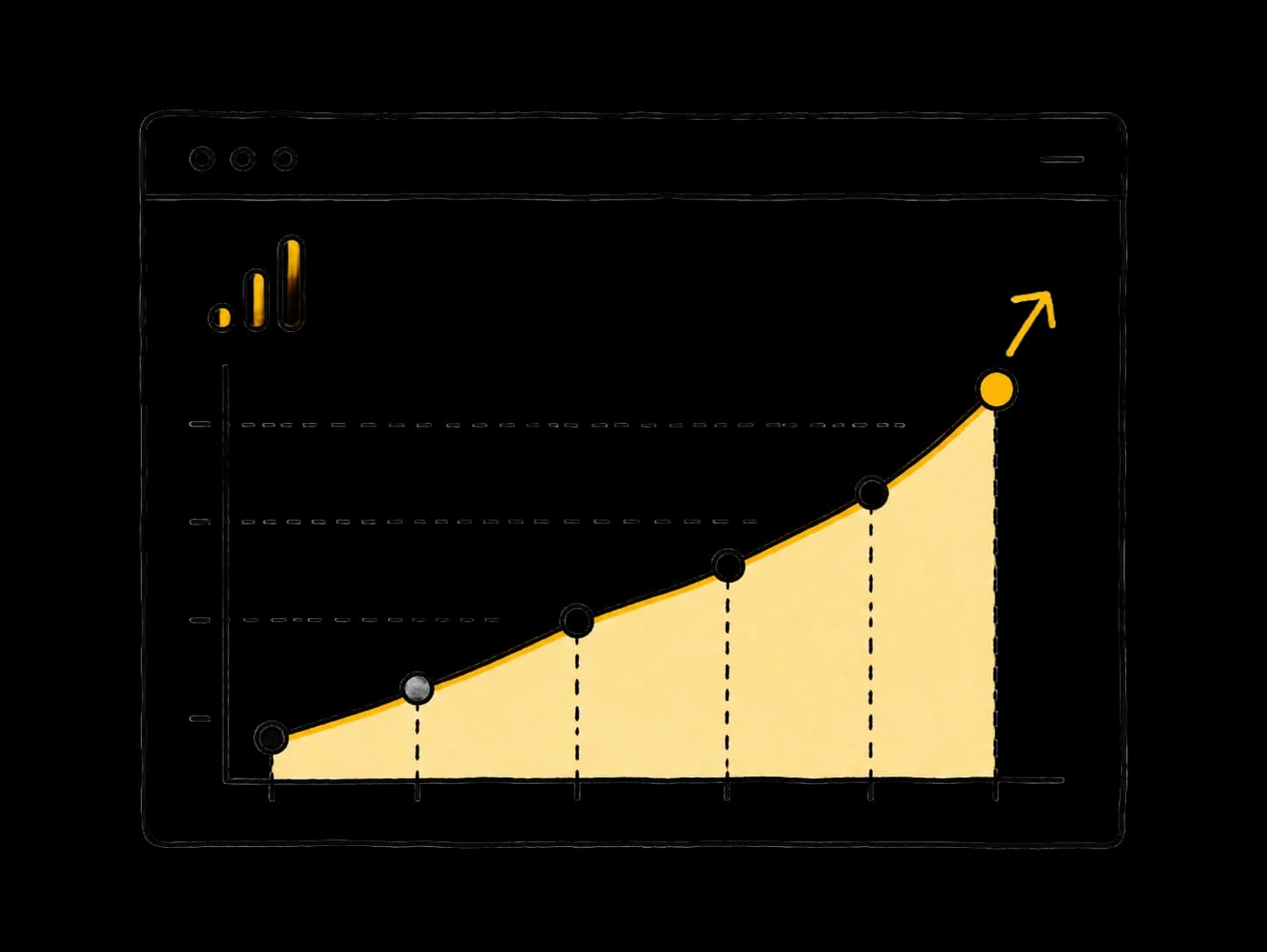 Organic sessions growth chart — 12 weeks after publishing